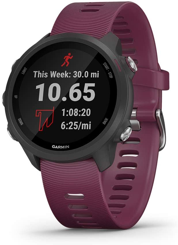 Garmin - Forerunner 245 GPS Multisport Smartwatch, Berry