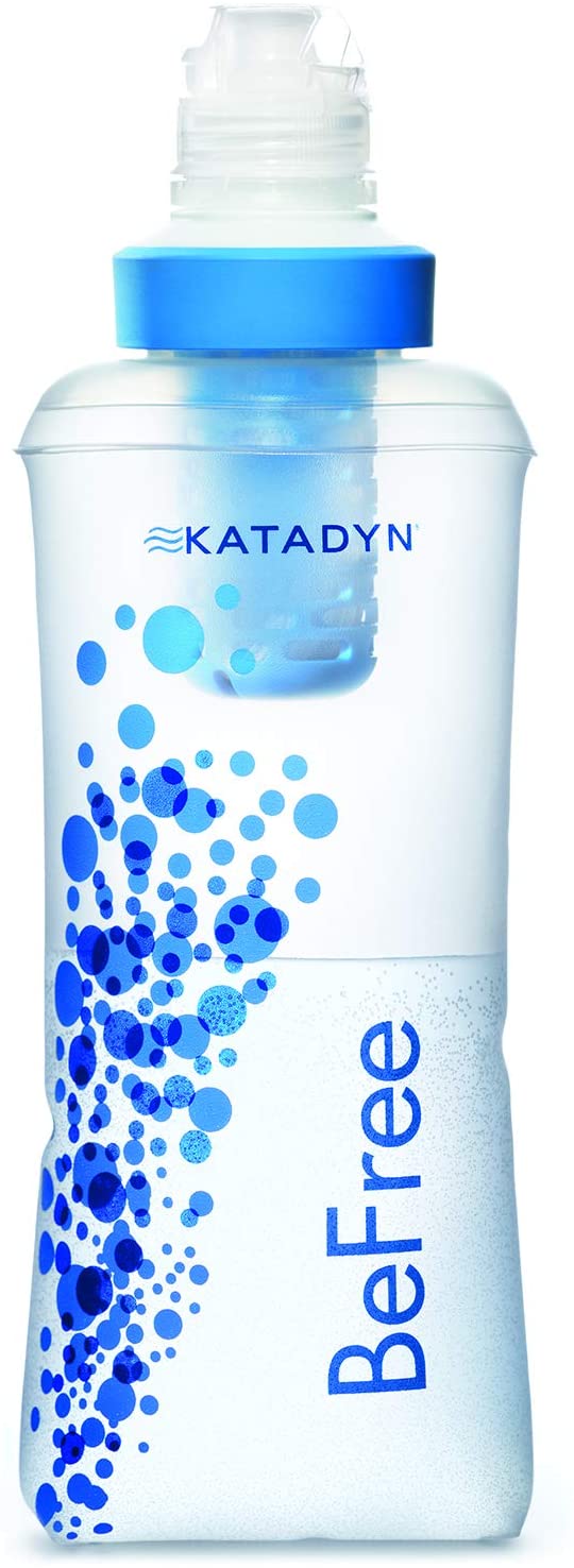 Katadyn - BeFree 0.6L Water Filter, Fast Flow, 0.1 Micron EZ Clean Membrane