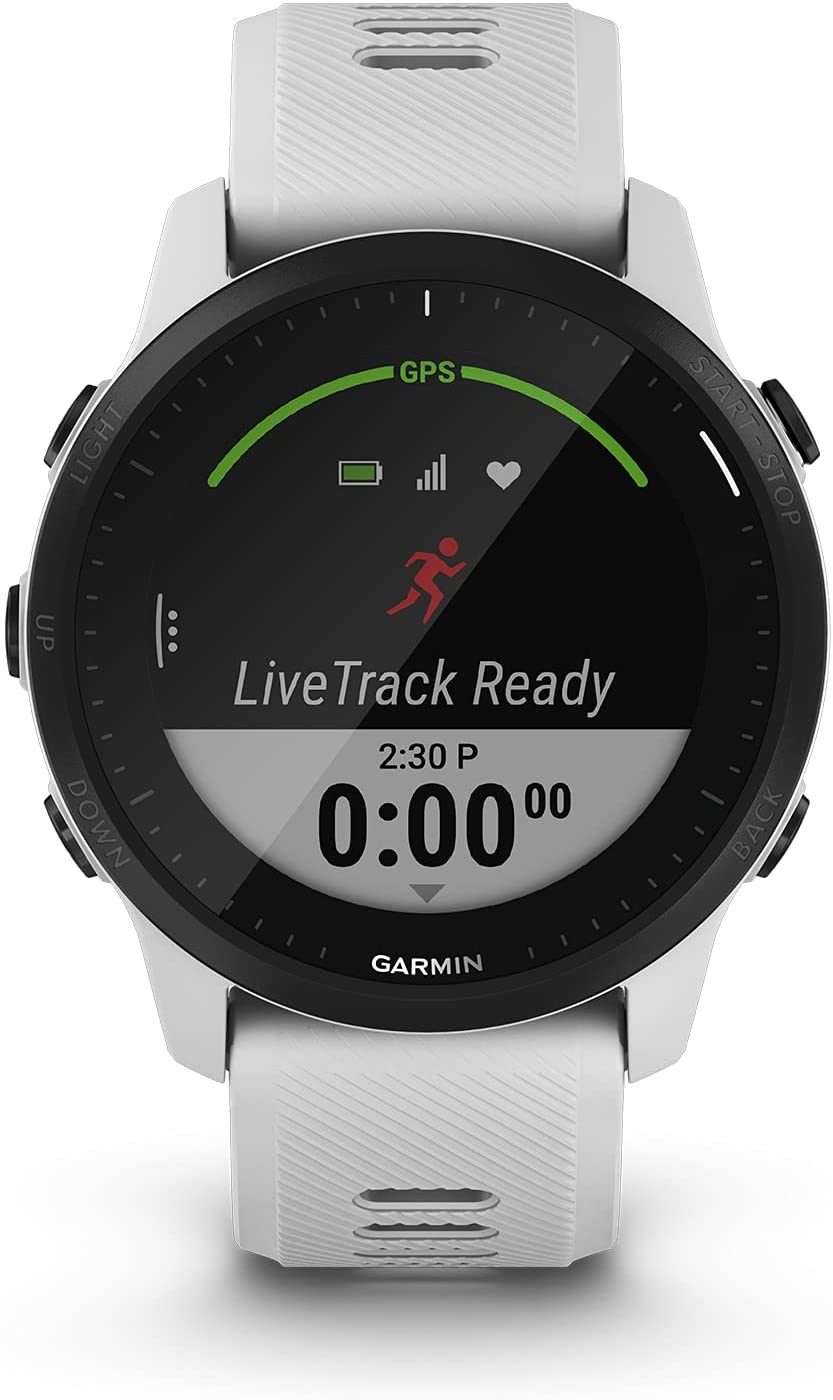Garmin - Forerunner 945 LTE GPS Multisport Smartwatch, White