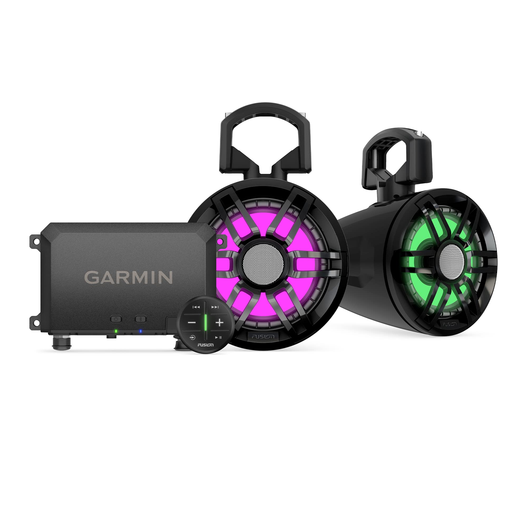 Garmin - Tread Audio System with LED Controller, Rugged Design, Premium Quality Audio, Wireless Control