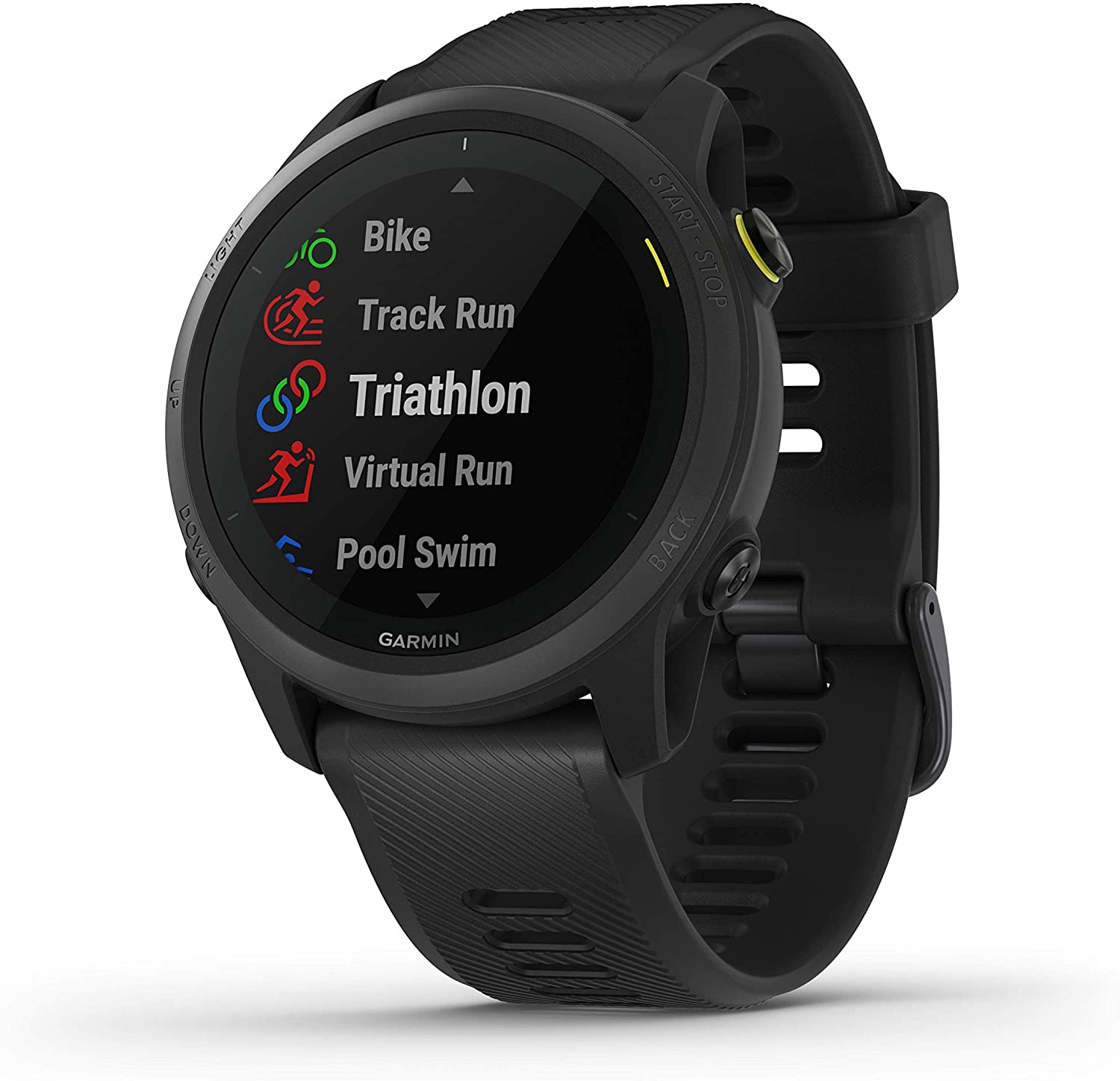 Garmin - Forerunner 745 GPS Smart Running Watch, Black