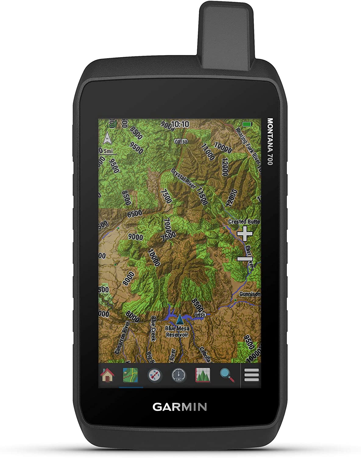 Garmin - Montana 700 Rugged GPS Touchscreen Navigator
