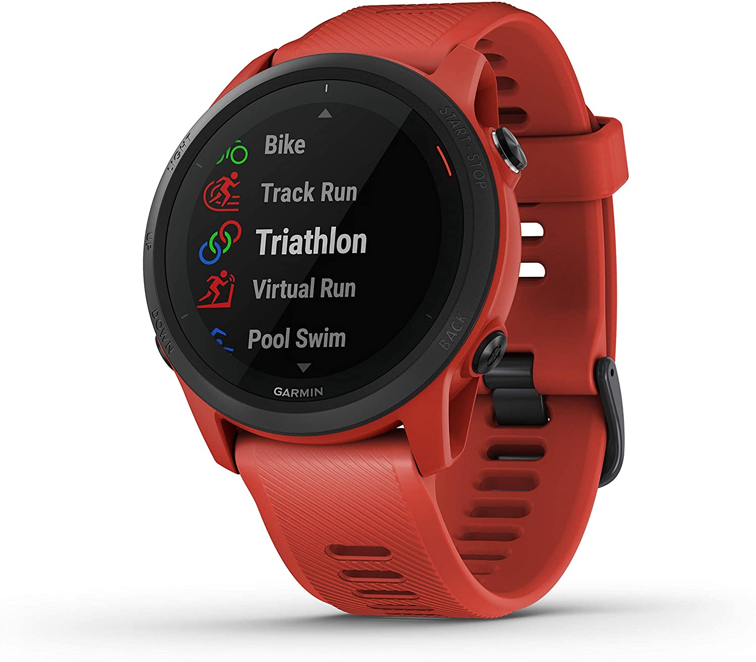 Garmin - Forerunner 745 GPS Smart Running Watch, Red