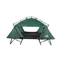 Kamp-Rite - Double Tent Cot Outdoor Camping and Hiking Bed for 2 People, Green