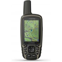 Garmin - GPSMAP 64sx, Handheld GPS with Altimeter and Compass, Preloaded With TopoActive Maps, Black/Tan
