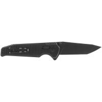 SOG - Vision Tactical XR Straight Edge Steel Pocket Knife, Black