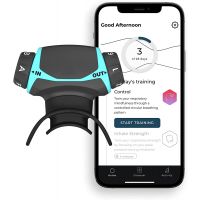 Airofit - Active Breathing Trainer & Virtual Breathing Guided App, General Well-Being, Muscle Trainer for Enhanced Lung Capacity, Improved Active, Excellent For People In Sports & Well-Being, Turquoise