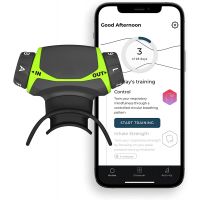 Airofit - Active Breathing Trainer & Virtual Breathing Guided App, General Well-Being, Muscle Trainer for Enhanced Lung Capacity, Improved Active, Excellent For People In Sports & Well-Being, Lime