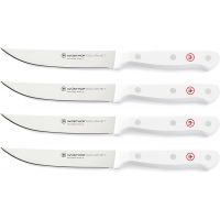 Wusthof - Gourmet Four Piece Steak Knife Set, White Handles