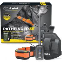 Dogtra - Pathfinder Series GPS Waterproof Tracking & Training E-Collar 21-Dog Expandable 9-Mile System