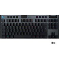 Logitech - G915 TKL Tenkeyless LIGHTSPEED Wireless RGB Mechanical Gaming Keyboard (Carbon) - Tactile GL Switch