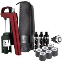 Coravin - Timeless Six Plus Wine Preservation System and Aerator, Burgundy