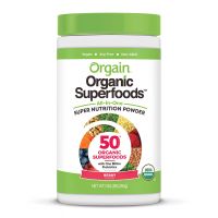 Orgain - Organic Green Superfoods Powder with Antioxidants & 1 Billion Probiotics - Berry (0.62 LB)