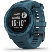 Garmin - Instinct Rugged Outdoor GPS Watch, Lakeside Blue