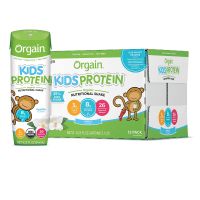 Orgain - Kids Protein Organic Nutritional Shake - Vanilla (8.25oz, 12 Pack)