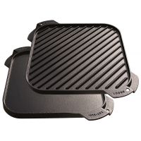 Lodge - 10.5 Inch Cast Iron Reversible Grill/Griddle