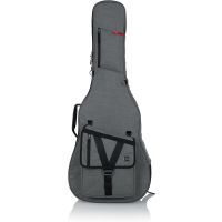 Gator Cases Transit Series Acoustic Guitar Gig Bag with Light Grey Exterior