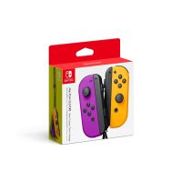 Nintendo - Joy-Con (L)/(R) - Neon Purple/Neon Orange