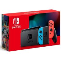 Nintendo -  Switch with Neon Blue and Neon Red Joy‑Con