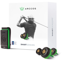 Arccos - Smart Golfing Starter Bundle with Link Gen 2 and 14 Gen 3+ Smart Sensors