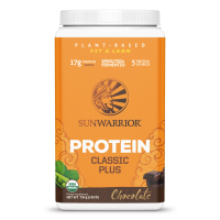 Sunwarrior - Classic Plus - Vegan Protein Powder with Peas & Brown Rice, Raw Organic Plant Based Protein